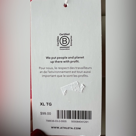 Athleta - Transcend 7/8 Tight Legging  - NWT - S/P - Coral - also in XL - Picture 4 of 9